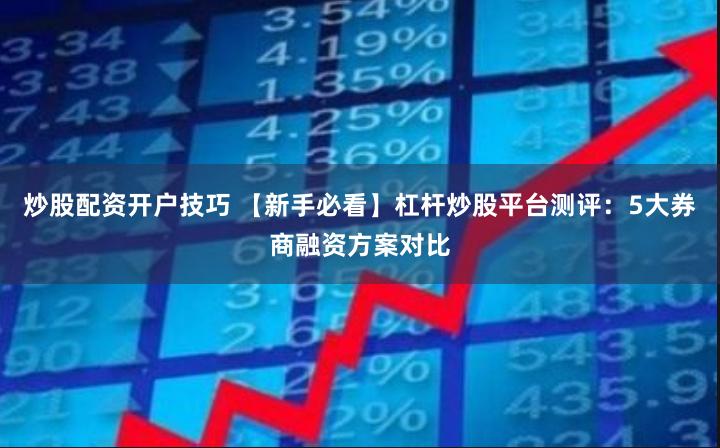 炒股配资开户技巧 【新手必看】杠杆炒股平台测评:5大券商融资方案对比